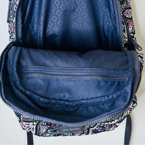 Vera Bradley Reactive Journey Backpack Bonbon Medallion New With Out Tags - Picture 7 of 13